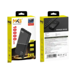 MKB PK10 10000mAh Fast Charging Power Bank – 2.1A Compact External Battery Pack - Image 2