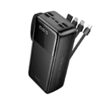 Hoco MMJ13 Rest 30000mAh Power Bank with Built-in Charging Cables