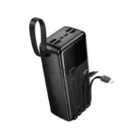 Hoco MMJ13 Rest 30000mAh Power Bank with Built-in Charging Cables - Image 3