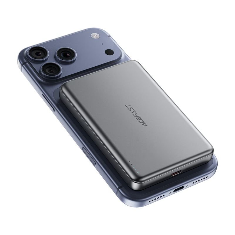 product_1769169129_697360e972cf4.jpg ACEFAST M12 PD20W 10000mAh Slim Magnetic Wireless Power Bank - Image 1