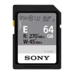 Sony SF-E Series UHS-II SDXC 64GB Memory Card (SF-E64)