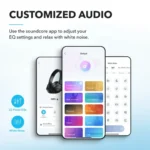 Anker Soundcore Q20i Hybrid ANC Headphones- Black - Image 4