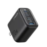 Anker Zolo Charger (70W, 4-port, PD 3.0)- Black